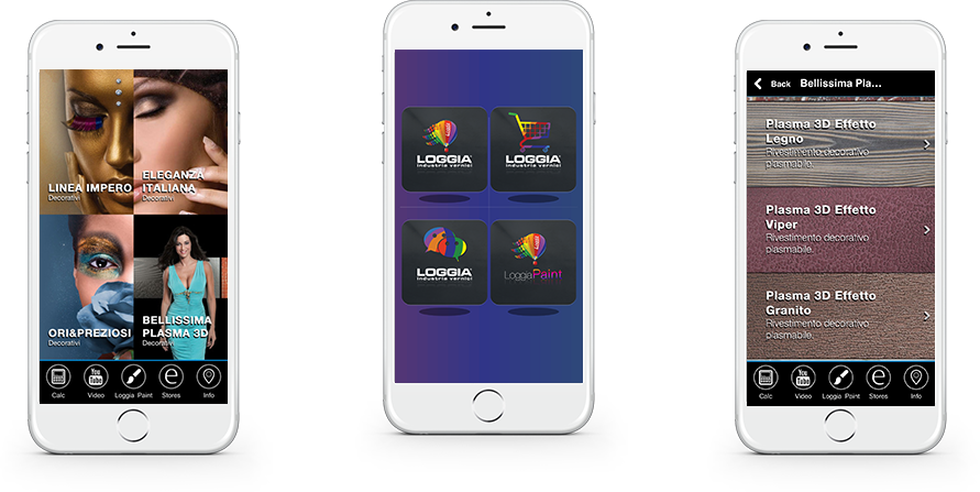 Realizzazione App Mobile - Loggia Industria Vernici